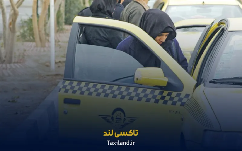 تخلفات رانندگان تاکسی 2 سوار کردن مسافر جدید بدون اجازه مسافر قبلی - تاکسی لند